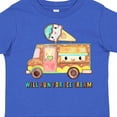 thumbnail image 4 of Inktastic Will Run for Ice Cream Ice Cream Truck Boys or Girls Toddler T-Shirt, 4 of 5