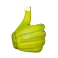 thumbnail image 2 of Estatua con gesto de mano de plátano, decoración de escritorio, regalo para amigos, colecciones de decoración del hogar Verde, 2 of 9