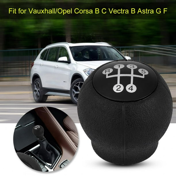 Vauxhall Corsa C Gear Knob 5-Speed Gear Lever Head Replacement Gear Stick  Knob Shift Boot for Vauxhall Opel Corsa B C Vectra B Astra G F