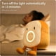thumbnail image 2 of Despertador digital CHAO para niños con luz nocturna tostada de felpa, 2 of 4