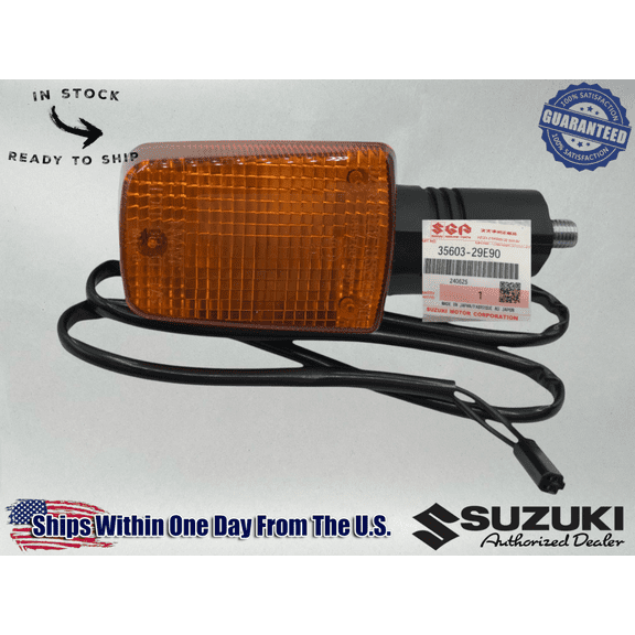 Suzuki Genuine OEM 1996-23 DR650SE DR650 SE REAR TURN SIGNAL LAMP 35603-29E90