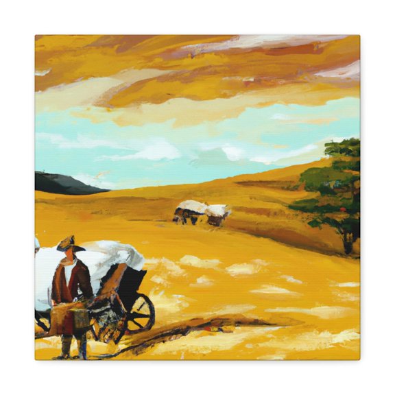 Wheels of Wonder Wagon - Canvas