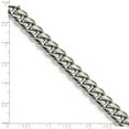 thumbnail image 4 of Chisel  Stainless Steel Polished 8.5 Inch Curb Chain Bracelet, 4 of 4