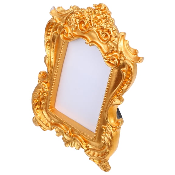 FOMIYES Vintage Embossed Picture Frame Decorative Photo Holder for Desktop and Home Decor