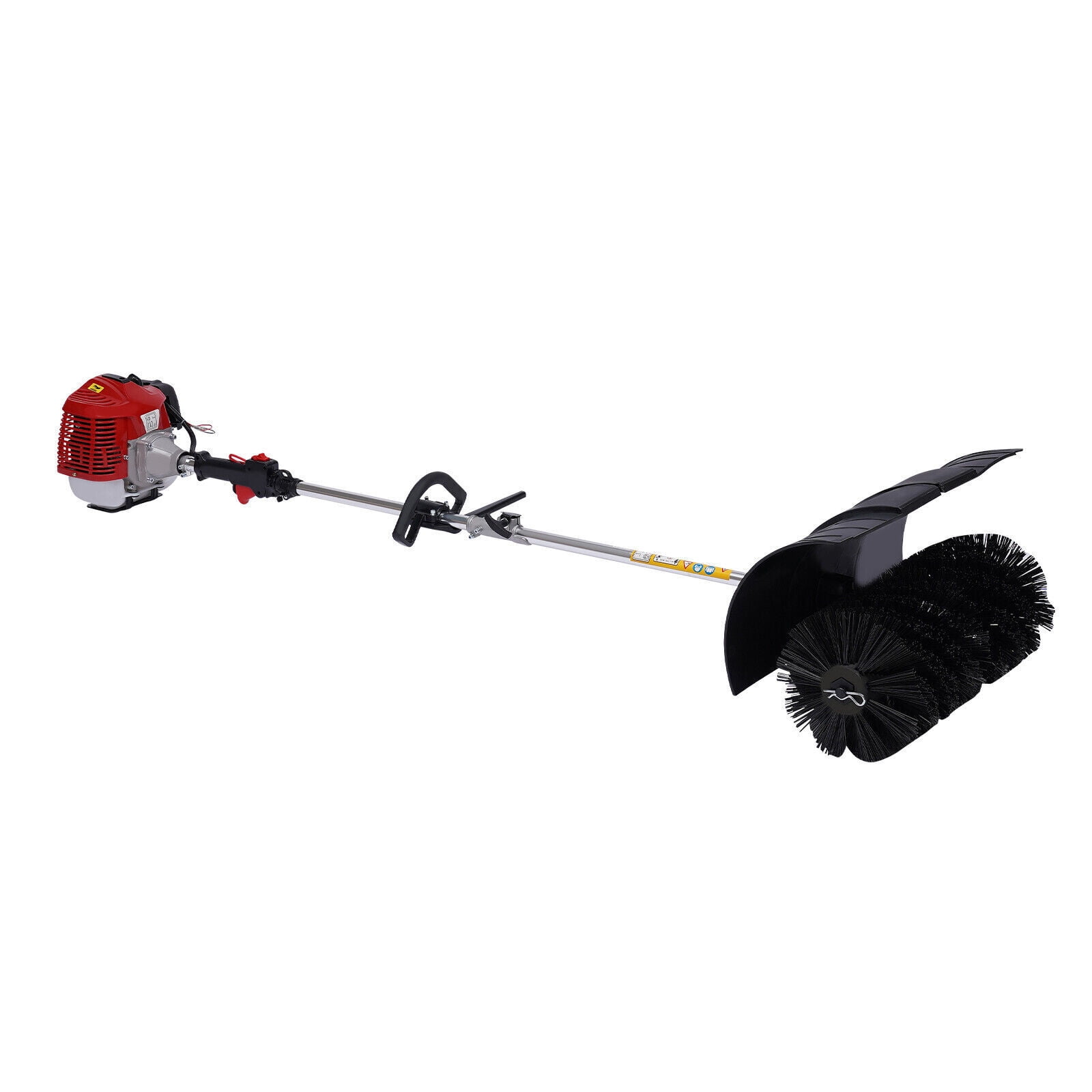52CC HANDHELD GAS POWER SWEEPER BROOM DRIVEWAY TURF ARTIFICIAL GRASS SNOW CLEAN 