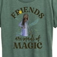 thumbnail image 3 of Disney Wish - Friends Are Made Of Magic - Women's Short Sleeve Graphic T-Shirt, 3 of 6