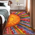thumbnail image 7 of Bleum Cade Area Rugs for Living Room 5x7,Boho Sun Rugs, Washable Area Rugs for Bedroom,Low Pile Anti Slip Durable Carpet for Dining Room, 7 of 7