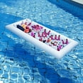 thumbnail image 4 of Matelas Flottant Gonflable pour Piscine, Table de Refroidissement pour Boire de la Bière, Plateau de Bar, Matelas Gonflable pour Plage, 4 of 7