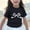 Black, variant on piuwrlz Kid Short Tops for Girls Short T-Shirts Sleeve Printed Bow-knot Round Neck Blouses T Shirt Top Black Size 110