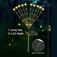 thumbnail image 3 of Luz De Conexión A Tierra Firefly Firefly Ground Plug Light 2 Modos Solar IP65 Impermeable para Fiesta (Warm 2pcs), 3 of 8