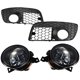 thumbnail image 1 of 1set Fog Light Foglamps With Cover Honeycomb Mesh Grilles For Mk5 Gli 2006-2009, 1 of 3