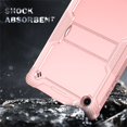 thumbnail image 7 of SaniMore for Samsung Galaxy Tab A8 (SM-X200/X205) 10.5" 2022 Case, 3 Layers Multi-Functional [Built-in Kickstand] Heavy Duty Shockproof Rugged Protective Case for Samsung Galaxy Tab A8, Rosegold, 7 of 7