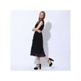 thumbnail image 5 of BLISSFUL STEP Women's Closed Toe Block Heels T-Strap Platform Pumps Black 6, 5 of 7