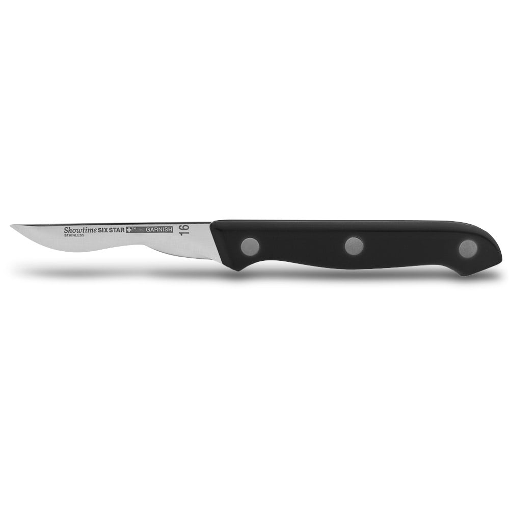 Ronco Six Star Garnish Knife 16 Black Walmart Com