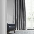 thumbnail image 3 of Platinum Faux Silk Taffeta Curtain (1 Panel), Platinum, 50W X 96L, 3 of 10