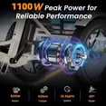 thumbnail image 6 of MOONCOOL Folding Electric Tricycle for Adults, 20" x 4" Fat Tire Electric Trike, 48V Peak 1092W  Electric Bicycle, 3 Wheels 7 Speed Ebike w/ 14.5Ah Removable Battery& Speed Differential Mechanism, 6 of 13