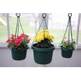 thumbnail image 3 of Austin Planter Hanging Pots 12 In Solid Print Round Hanging Planters with Drainage Holes 5 Count, 3 of 11