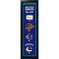 thumbnail image 1 of Encore Select 109-76 Vancouver Canucks Logo History Felt Banner - 14 x 37 in., 1 of 1