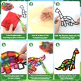 thumbnail image 3 of Kit de manualidades con dinosaurios Suncatchers Lonfliness, 32 juegos de bricolaje para niños, 3 of 7