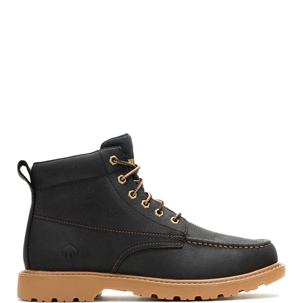 Wolverine Floorhand Moc-Toe Slip and Oil Resistant Soft Toe Work Boots, Wide Width Available