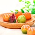 thumbnail image 2 of MesaSe 15Pcs Miniature Fruits Haute Simulation Large Application Résine Micro Paysage Fruit Figurine Parti Fournitures, 2 of 10