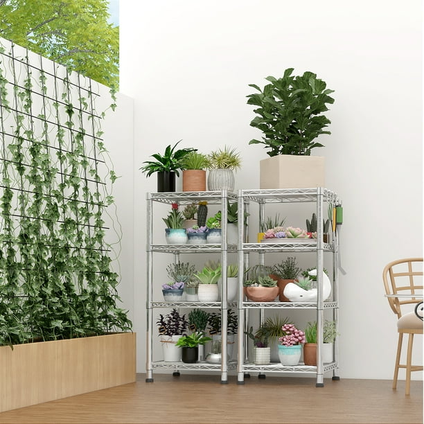 Ktaxon 8-Tier Wire Shelving Unit, Steel Storage Rack for Office