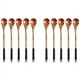 thumbnail image 1 of 10 Piezas Cucharas de Madera Cucharas de Cocina Cucharas de Miel Cucharas de Arroz Cuchara Mezcladora Cucharadita de Madera para Café Té Mermelada Sales de Baño, 1 of 5