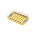 thumbnail image 1 of Caja de Almacenamiento para Cortar Mantequilla, Rebanadora de Mantequilla Que Ahorra Tiempo, Recipiente Refrigerado para Mantequilla con Cortador de Acero Inoxidable, Pequeño, 1 of 5