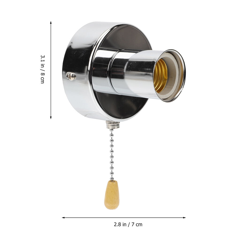 Pull Chain Light Fixture Lamp Socket Replacement Ceiling Light Base