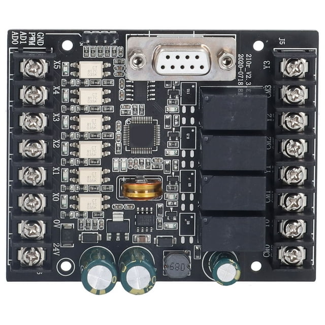 Programmable Logic Controller,PLC Industrial Control Board PLC Controller Electronic Components Sturdy Construction