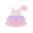 thumbnail image 3 of Moggemol Girls Ballet Dress for Ballerina Tutu Outfits Bownot Skirted Leotard Swan Lake Dancer Costume Pink 12, 3 of 7