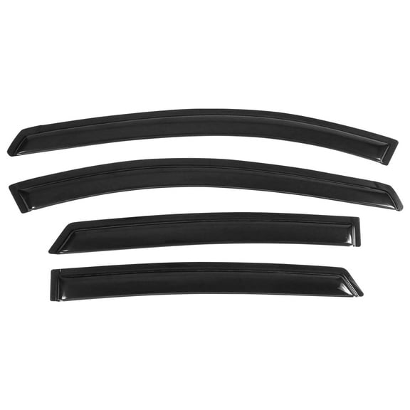 Ikon Motorsports Fit 04-09 Toyota Prius XW20 Window Visor 4Pc Set Outside Mount