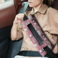 thumbnail image 2 of Night Forest Hedgehog Mastectomy Pillow for Car - Cute Floral Design, Post Surgery Chest Protector with Double Straps, 2 of 7