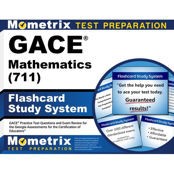 GACE Mathematics (711) Flashcard Study System