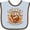 Blue and Chocolate, variant on Inktastic Thanksgiving Football Turkey Day Boys or Girls Baby Bib
