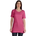 thumbnail image 1 of Inkmeso T-Shirt Basique Uni, Manches Longues, Manches Courtes, pour Femmes, 1 of 9