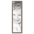 thumbnail image 2 of ArtToFrames 14" x 49" Aged White Gold Picture Frame, 14x49 inch Silver Wood Poster Frame (WOM-2036),  Pack, 2 of 7