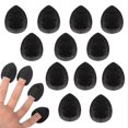 thumbnail image 1 of Finger Powder Puff 12 Pcs Makeup Puff Mini Powder Puff Wet Dry Makeup Tool For Foundation Concealer Cosmetic, 1 of 5