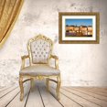 thumbnail image 3 of Bibikow, Walter 32x23 Gold Ornate Wood Framed with Double Matting Museum Art Print Titled - Sweden-Stockholm-Gamla Stan-Old Town-old town skyline and crown on the Skeppsholmsbron bridge, 3 of 4