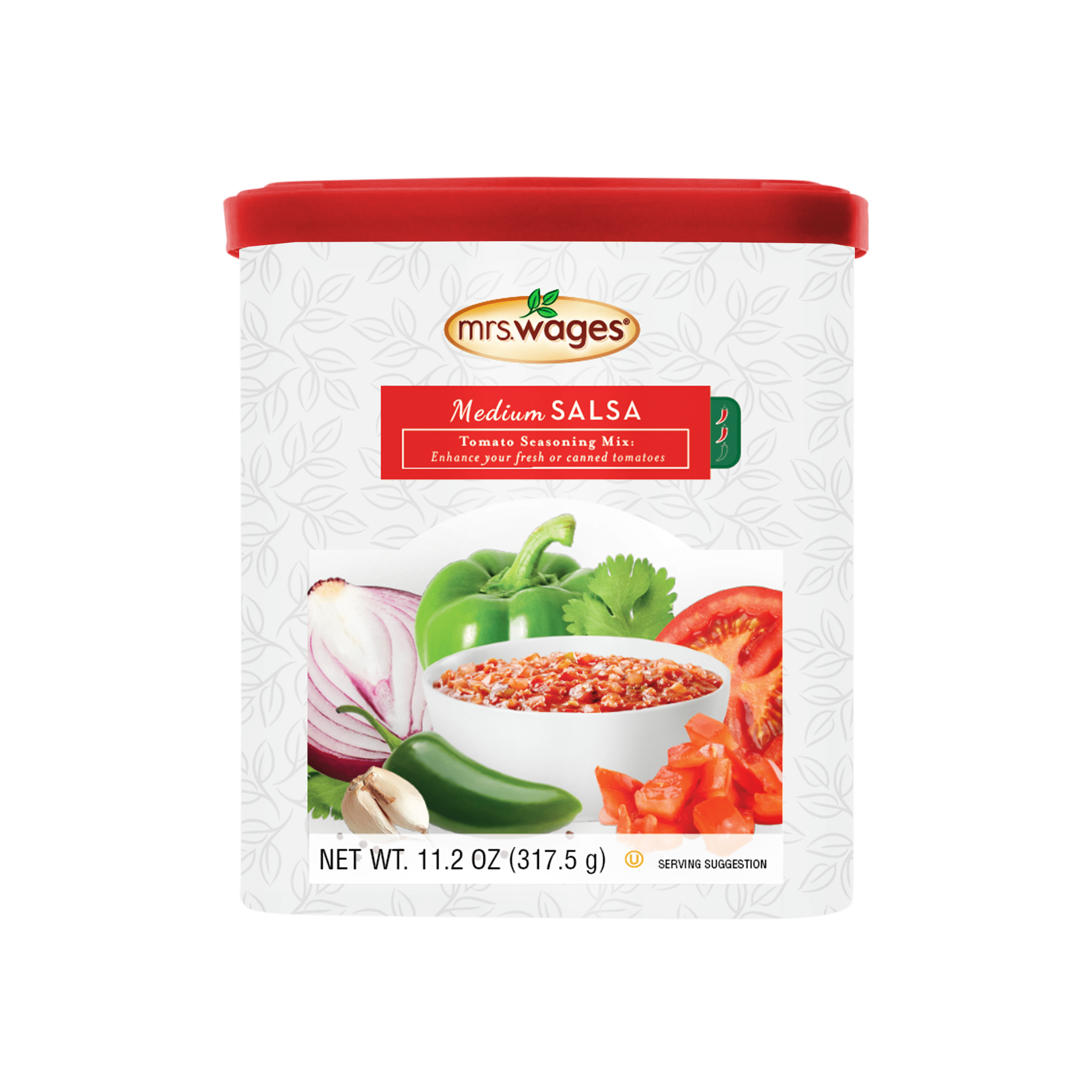 Mrs. Wages Medium Tomato Salsa Mix Canister, 11.2 Oz