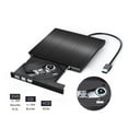 thumbnail image 4 of External CD DVD Drive Portable USB 3.0 CD/DVD Player With Type-C Converter ,Accurate Channel Search, 4 of 6