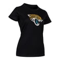 thumbnail image 3 of NFL Playera Aficionado Básica Jacksonville Jaguars Negro para Mujer, Talla Mediana, 3 of 5