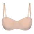 thumbnail image 2 of Brasier Hanes Intima para Mujer Strapless con Push Up Beige Talla 36C, 2 of 4