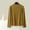 Earthy Yellow, variant on Women Spring Tops Lightweight Ruffle Mock Neck Solid Color Long Sleeve Undershirt - Half High Neck Ribbed Tops Ribbed Lettuce Trim Soft Base Layer - Fitted Casual Homewear for Women Black L