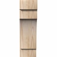 thumbnail image 2 of 6"W x 8"D x 20"H Mediterranean Rough Sawn Corbel, Douglas Fir, 2 of 9