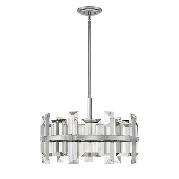 Fredrick Ramond Lighting - Odette-Six Light Chandelier-24 Inches Wide by 16