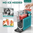 thumbnail image 5 of Slushie Machine for Home, No Ice Needed Margarita Machine & Slushy Machine, 5 Preset, Rapid Freezing, Self-Cleaning, 66oz Slushie Maker for Frappes, Spiked Slush, Ice Cream, Dark Green, 5 of 9