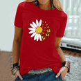 thumbnail image 2 of T-Shirt à Manches Courtes Imprimé pour Femme, 2 of 5