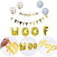 thumbnail image 1 of ADDHAT 1 De Globos Y Banners Dorados Para De Fiesta Con Material Premium Y Resistente, 1 of 5
