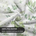 thumbnail image 4 of Spring Leaf Tablecloth Round 60 Inch Watercolor Sage Green Eucalyptus Botanical Floral Print Decorative Table Cloth Table Cover with Waterproof Wrinkle Resistant Fabric for Home Kitchen Dining Patio, 4 of 6